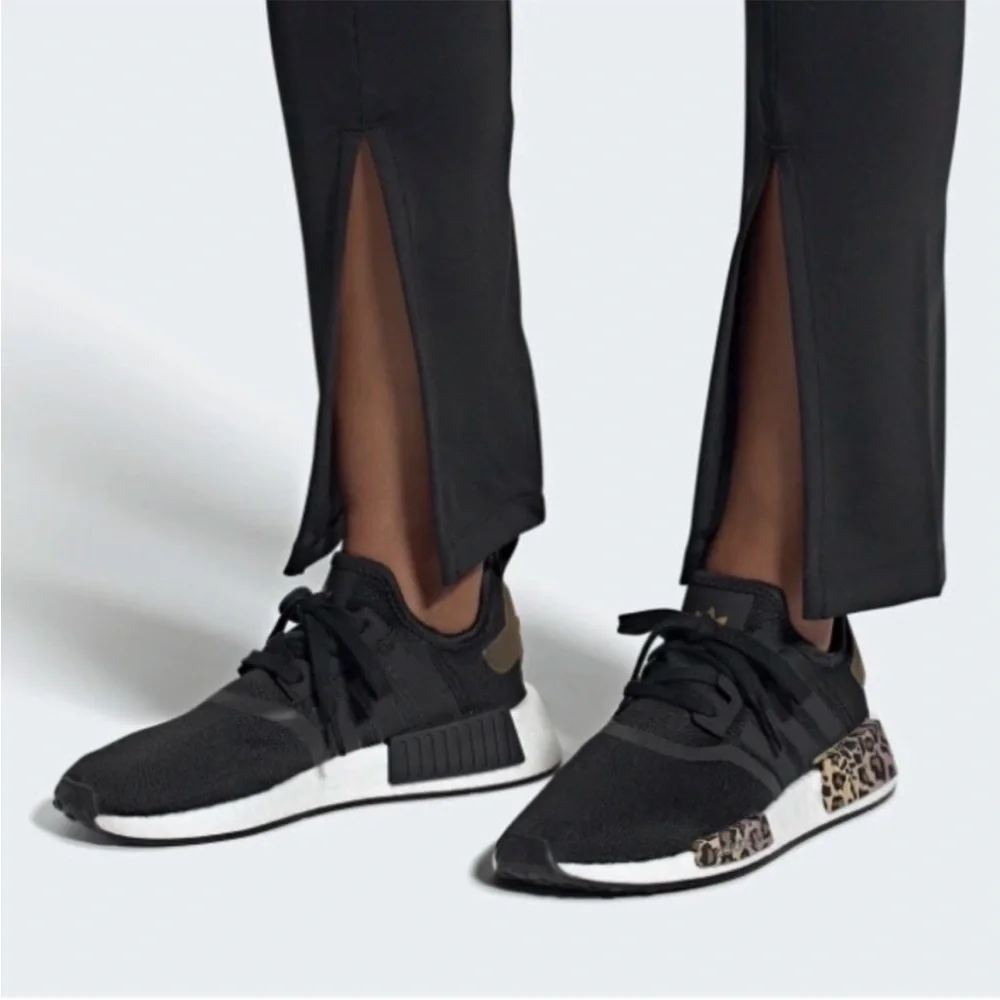 adidas NMD R1 Black Leopard - Picture 2 of 9